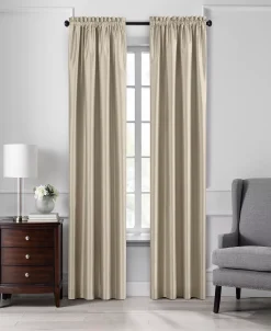 Elrene Colette 52 X 84 Faux Silk Blackout Curtain Panel -Chic Home Store 16495392 fpx