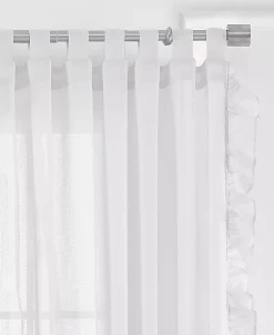 Elrene Bella 52 X 95 Sheer Ruffle Curtain Panel -Chic Home Store 16495758 fpx