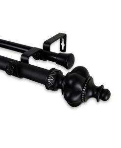 Rod Desyne Terra Double Curtain Rod 1 OD 48-84 Inch -Chic Home Store 16550118 fpx