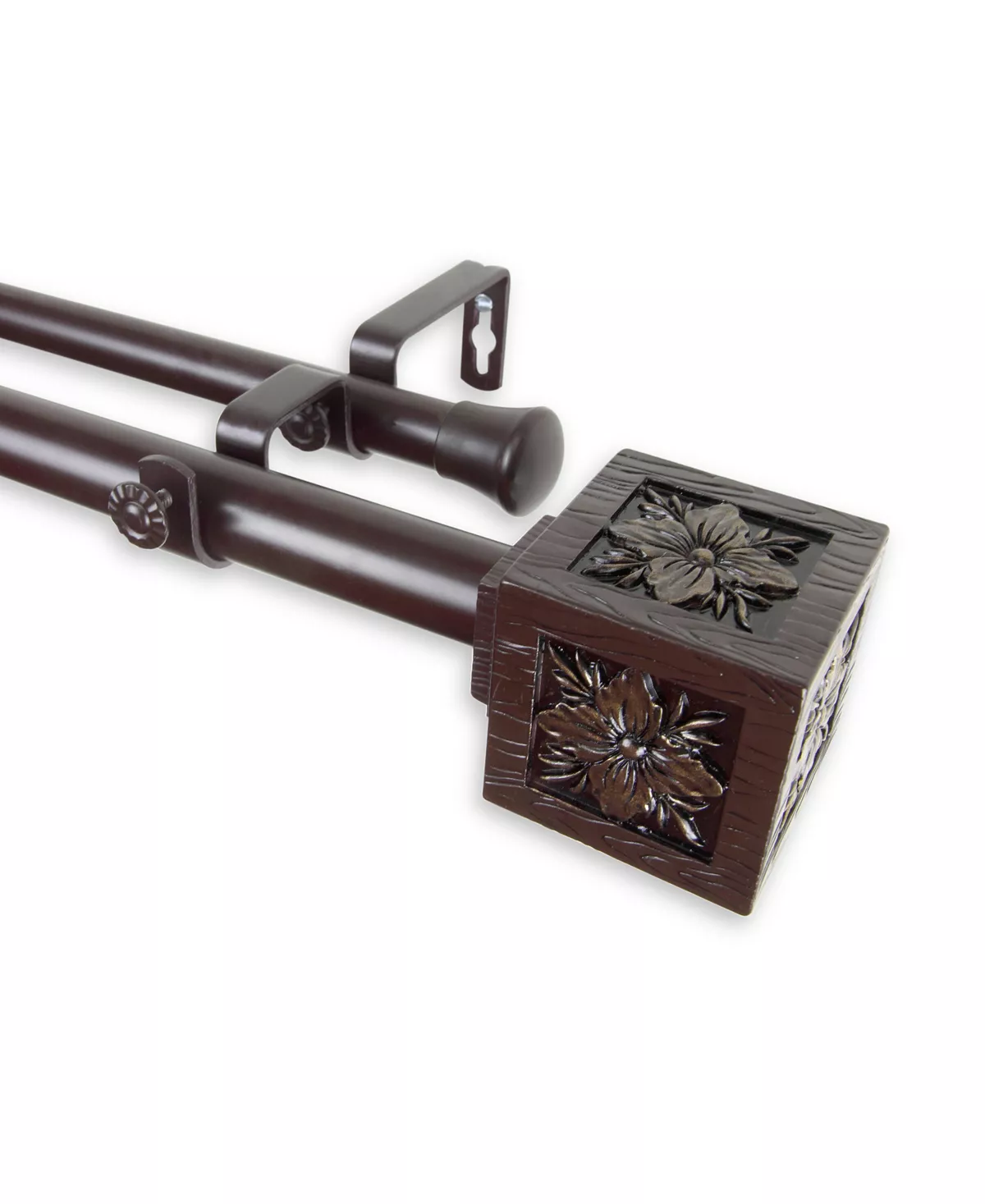 Rod Desyne Ophelia Double Curtain Rod 1 OD 120-170 Inch 11 Rod Desyne Ophelia Double Curtain Rod 1 OD 120-170 Inch - Image 9