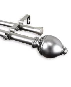 Rod Desyne Amona Double Curtain Rod 1 OD 120-170 Inch -Chic Home Store 16550368 fpx