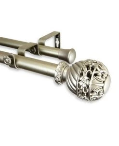 Rod Desyne Lanette Double Curtain Rod 1 OD 120-170 Inch -Chic Home Store 16550396 fpx