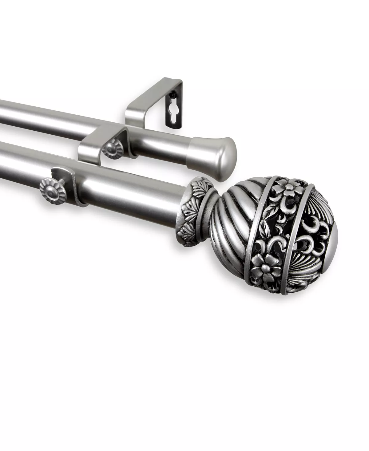 Rod Desyne Lanette Double Curtain Rod 1 OD 28-48 Inch 10 Rod Desyne Lanette Double Curtain Rod 1 OD 28-48 Inch - Image 8