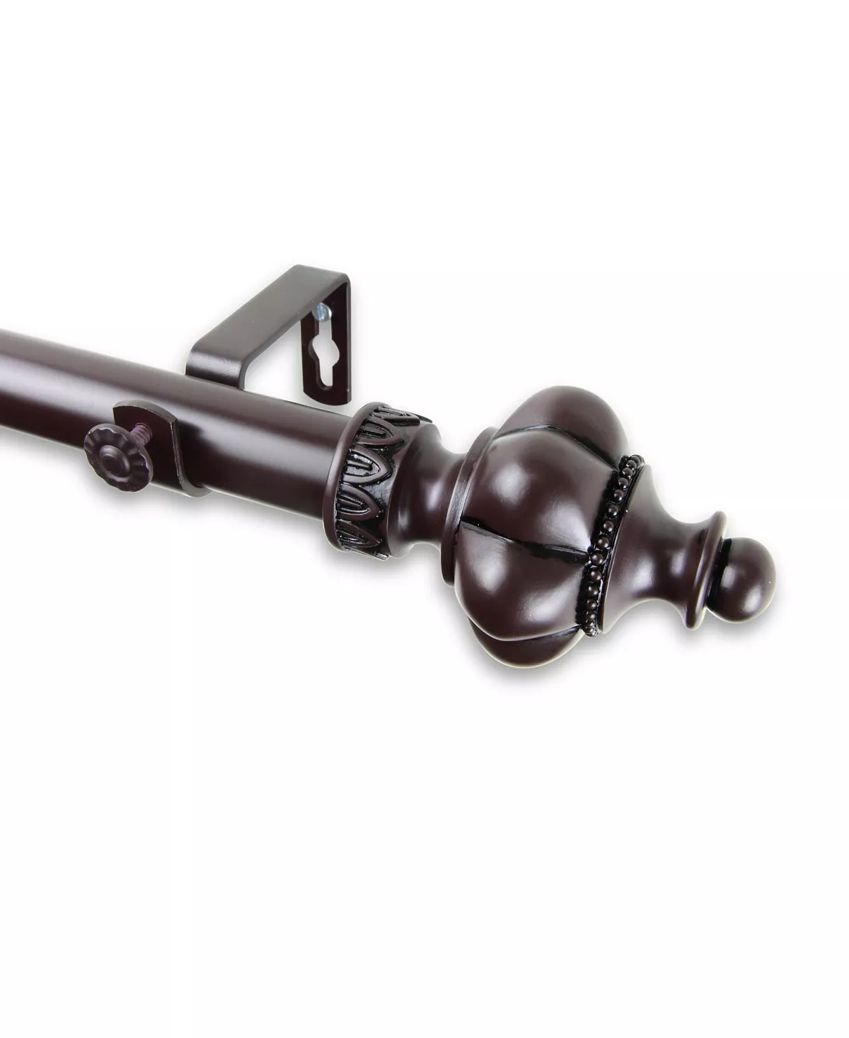 Rod Desyne Terra Curtain Rod 1 Inch Dia 160-240 Inch 5 Rod Desyne Terra Curtain Rod 1 Inch Dia 160-240 Inch - Image 3