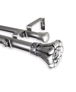 Rod Desyne Blossom Double Curtain Rod 1 OD 48-84 Inch 13 Rod Desyne Blossom Double Curtain Rod 1 OD 48-84 Inch -Chic Home Store 16550509 fpx