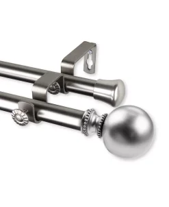 Rod Desyne Jordana Double Curtain Rod 13/16 Inch Dia 28-48 Inch -Chic Home Store 16550642 fpx