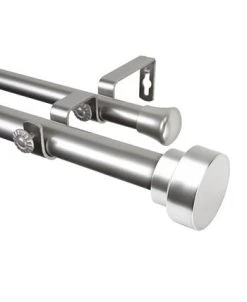 Rod Desyne Bonnet Double Curtain Rod 1 OD 28-48 Inch -Chic Home Store 16550709 fpx