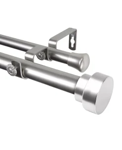 Rod Desyne Bonnet Double Curtain Rod 1 OD 120-170 Inch -Chic Home Store 16550712 fpx
