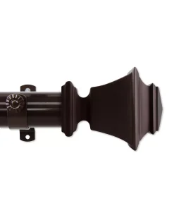 Rod Desyne Bach Curtain Rod 1.5 Inch OD, 28 -Chic Home Store 16550721 fpx