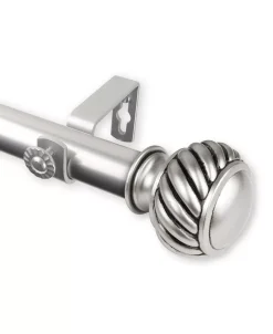 Rod Desyne Baldir Curtain Rod 1 OD 120-170 Inch -Chic Home Store 16550898 fpx