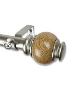 Rod Desyne Marble Curtain Rod 1 OD 120-170 Inch -Chic Home Store 16551078 fpx