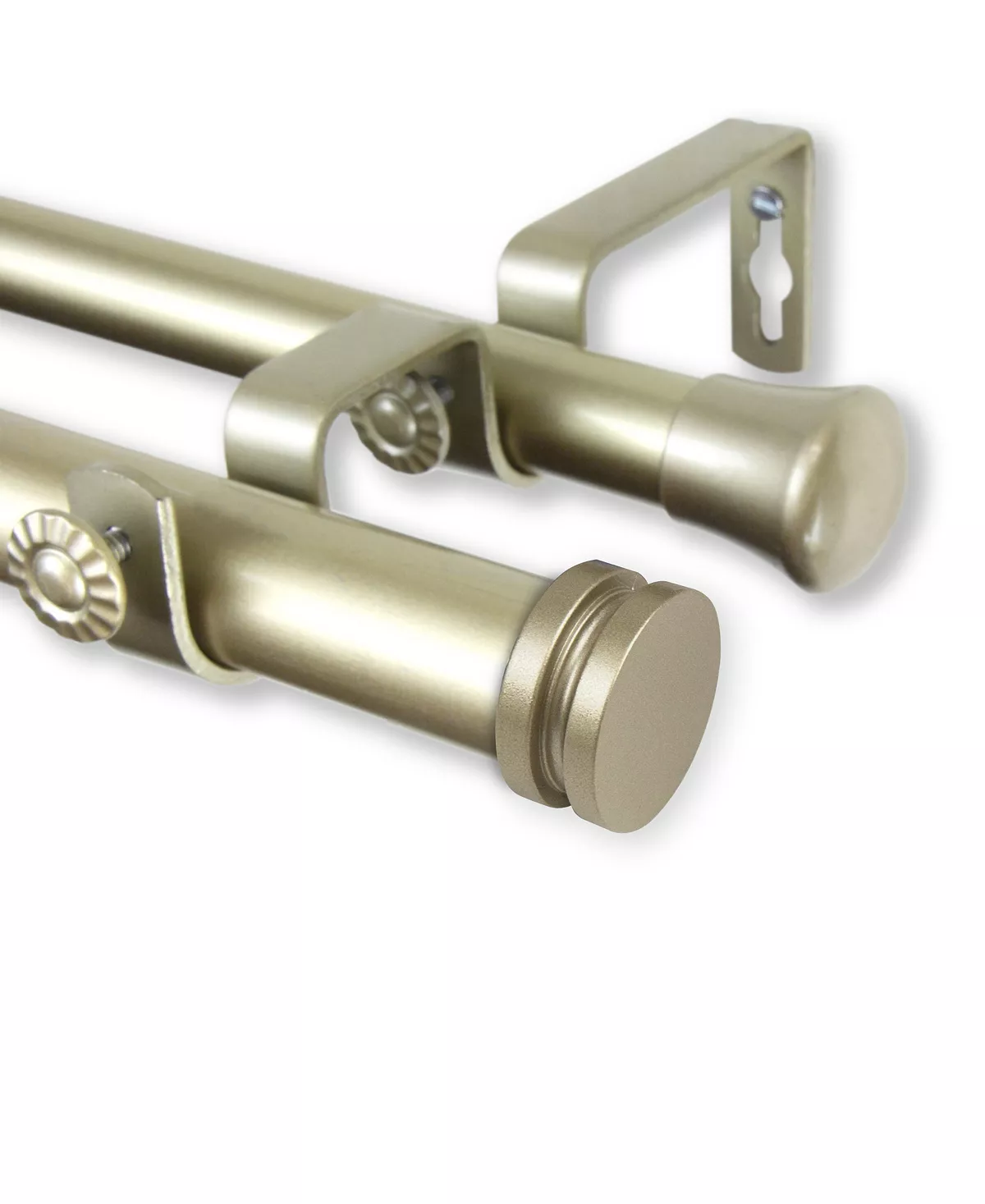 Rod Desyne Bun Double Curtain Rod 1 OD 48-84 Inch 11 Rod Desyne Bun Double Curtain Rod 1 OD 48-84 Inch - Image 9