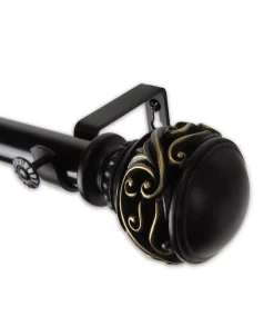 Rod Desyne Isabella Curtain Rod 1 OD 160-240 Inch 19 Rod Desyne Isabella Curtain Rod 1 OD 160-240 Inch -Chic Home Store 16551093 fpx