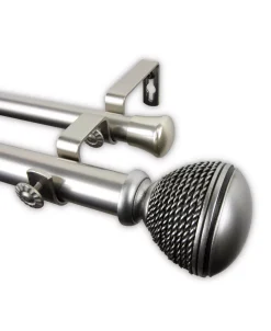 Rod Desyne Braided Double Curtain Rod 1 OD 160-240 Inch 17 Rod Desyne Braided Double Curtain Rod 1 OD 160-240 Inch -Chic Home Store 16551374 fpx