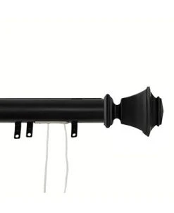 Rod Desyne Bach Decorative Traverse Rod W/ Sliders 48- 84 -Chic Home Store 16551630 fpx