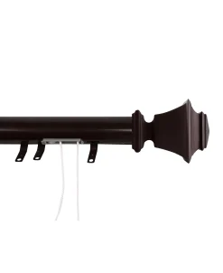 Rod Desyne Bach Decorative Traverse Rod W/ Sliders 48- 84 -Chic Home Store 16551637 fpx