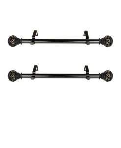 Rod Desyne Isabella 1 Side Curtain Rod 12-20 (Set Of 2)