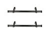 Rod Desyne Bun 1 Side Curtain Rod 12-20 (Set Of 2) 2 Rod Desyne Bun 1 Side Curtain Rod 12-20 (Set Of 2) -Chic Home Store 16551942 fpx