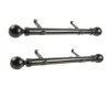 Rod Desyne Sphere 1.5 Side Curtain Rod 12-20 (Set Of 2)