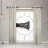 Rod Desyne Blossom 1 Side Curtain Rod 12-20 (Set Of 2) 2 Rod Desyne Blossom 1 Side Curtain Rod 12-20 (Set Of 2) -Chic Home Store 16552055 fpx