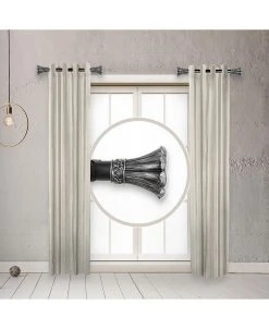 Rod Desyne Blossom 1 Side Curtain Rod 12-20 (Set Of 2)