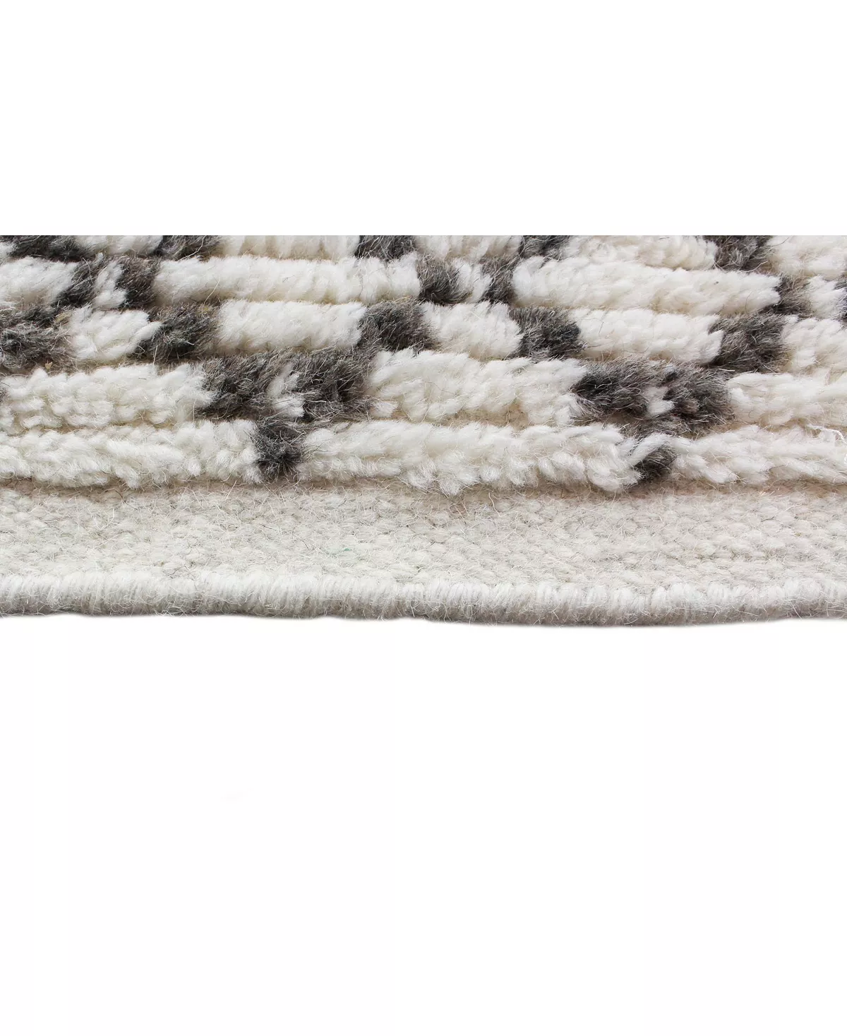 BB Rugs CLOSEOUT! Natural Wool M133 Ivory 2'6 X 8' Runner Rug 5 BB Rugs CLOSEOUT! Natural Wool M133 Ivory 2'6 X 8' Runner Rug - Image 3