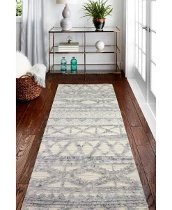BB Rugs CLOSEOUT! Natural Wool M133 Ivory 2'6 X 8' Runner Rug 9 BB Rugs CLOSEOUT! Natural Wool M133 Ivory 2'6 X 8' Runner Rug -Chic Home Store 16719814 fpx