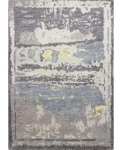 BB Rugs CLOSEOUT! Elements S217 Gray 2'6 X 8' Runner Rug