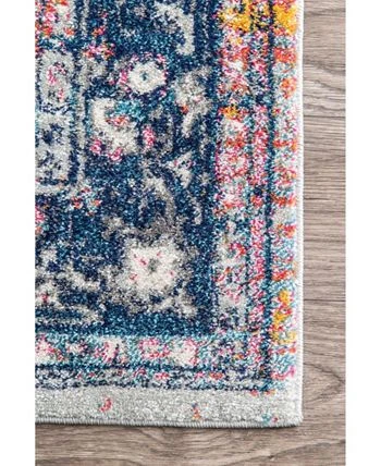 NuLOOM Bodrum Persian Vintage-Inspired Raylene 4' X 6' Area Rug 5 NuLOOM Bodrum Persian Vintage-Inspired Raylene 4' X 6' Area Rug - Image 3