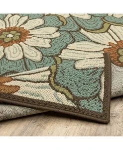 JHB Design Negril NEG05 Blue 6'7 X 9'6 Area Rug -Chic Home Store 17195190 fpx