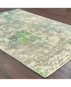 JHB Design Creation CRE07 Blue 9' X 12' Area Rug -Chic Home Store 17198493 fpx