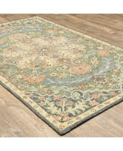 JHB Design Garden GAR01 Blue 5' X 8' Area Rug 10 JHB Design Garden GAR01 Blue 5' X 8' Area Rug -Chic Home Store 17198938 fpx