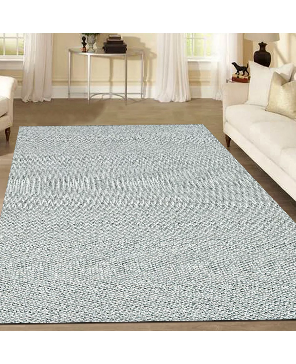KM Home Bellissima 018/1002 Sage 8' X 10' Area Rug 4 KM Home Bellissima 018/1002 Sage 8' X 10' Area Rug - Image 2