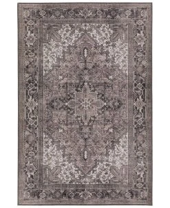 D Style Tovia TOV03 Taupe 2'3 X 7'7 Runner Rug