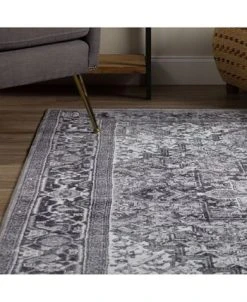 D Style Tovia TOV03 Red 3'3 X 5'3 Area Rug -Chic Home Store 17371047 fpx