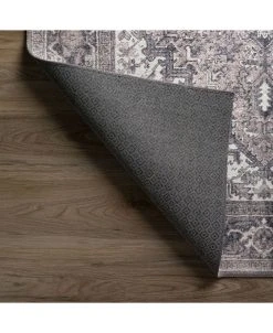 D Style Tovia TOV03 Taupe 2'3 X 7'7 Runner Rug -Chic Home Store 17371169 fpx