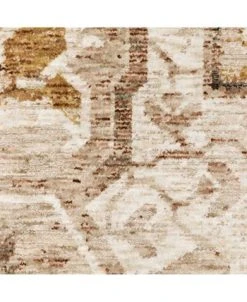 JHB Design Kumar Kum11 Gold And Ivory 6'7 X 9'6 Area Rug 16 JHB Design Kumar Kum11 Gold And Ivory 6'7 X 9'6 Area Rug -Chic Home Store 17382257 fpx