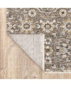 JHB Design Kumar Kum09 Gray And Tan 6'7 X 9'6 Area Rug -Chic Home Store 17382773 fpx