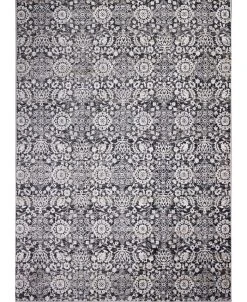 BB Rugs CLOSEOUT! Plymouth Ply-03 Charcoal 2'6 X 8' Runner Rug