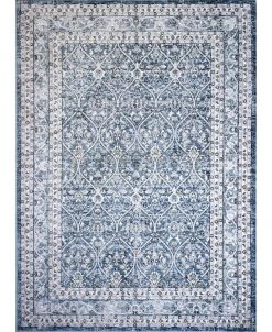 BB Rugs CLOSEOUT! Plymouth Ply-05 Blue 2'6 X 8' Runner Rug