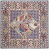 Safavieh Antiquity At508 Blue And Red 6' X 6' Square Area Rug -Chic Home Store 17399687 fpx