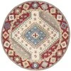Safavieh Antiquity At507 Red And Ivory 6' X 6' Round Area Rug 1 Safavieh Antiquity At507 Red And Ivory 6' X 6' Round Area Rug -Chic Home Store 17399696 fpx