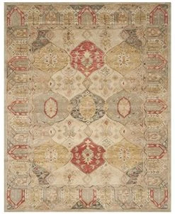 Safavieh Antiquity At830 Beige 7'6 X 9'6 Area Rug