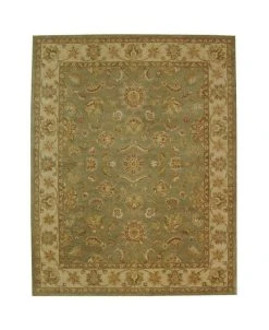 Safavieh Antiquity At313 Green And Gold 7'6 X 9'6 Area Rug
