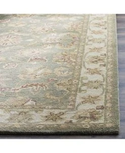 Safavieh Antiquity At313 Green And Gold 7'6 X 9'6 Area Rug 8 Safavieh Antiquity At313 Green And Gold 7'6 X 9'6 Area Rug -Chic Home Store 17402218 fpx
