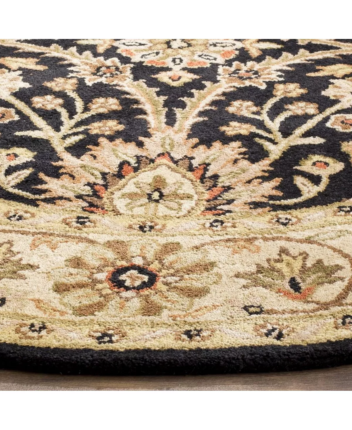 Safavieh Antiquity At249 Rust And Gold 2' X 3' Area Rug 5 Safavieh Antiquity At249 Rust And Gold 2' X 3' Area Rug - Image 3