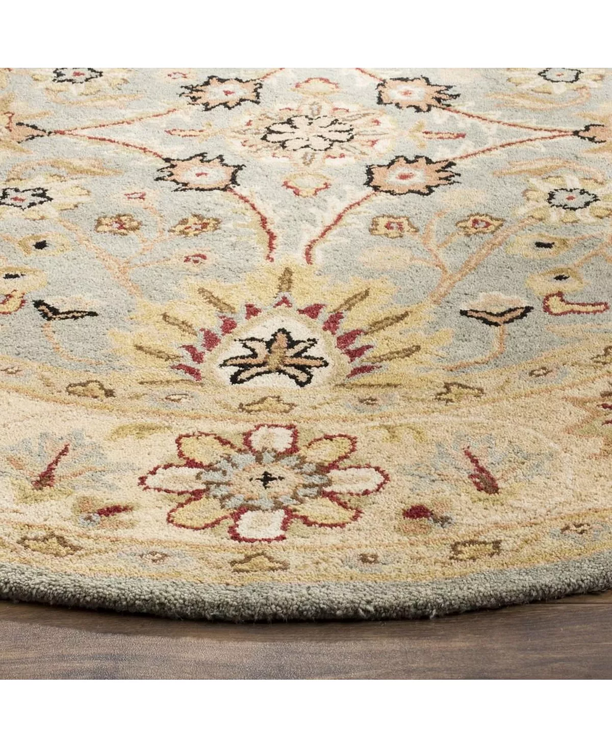 Safavieh Antiquity At249 Rust And Gold 2' X 3' Area Rug 9 Safavieh Antiquity At249 Rust And Gold 2' X 3' Area Rug - Image 7