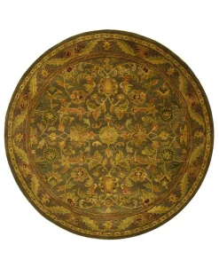 Safavieh Antiquity At52 Green And Gold 2' X 3' Area Rug 14 Safavieh Antiquity At52 Green And Gold 2' X 3' Area Rug -Chic Home Store 17403447 fpx