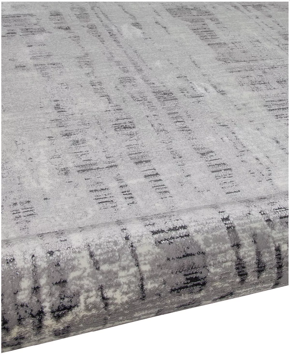 Sunbrella Modern SM-01 Gray/Onyx 4' X 6' Area Rug 7 Sunbrella Modern SM-01 Gray/Onyx 4' X 6' Area Rug - Image 5
