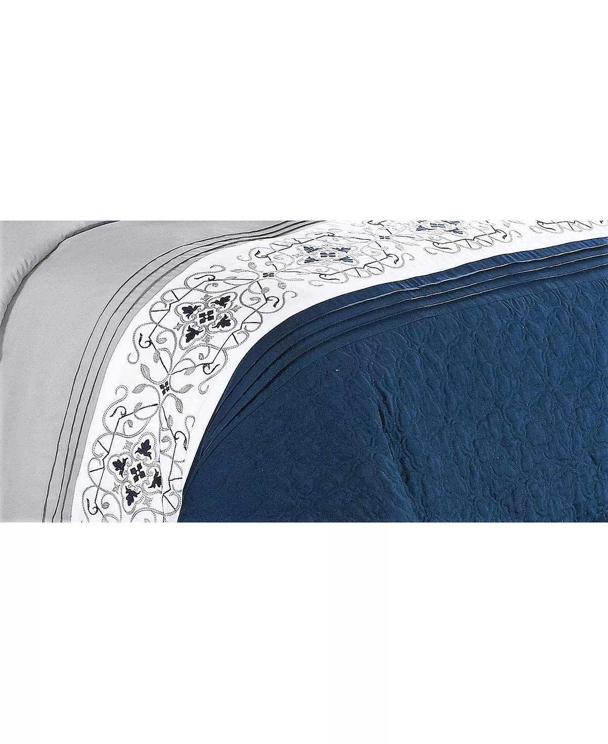 Chic Home Emily 20 Piece Queen Bed In A Bag Comforter Set 12 Chic Home Emily 20 Piece Queen Bed In A Bag Comforter Set - Image 10